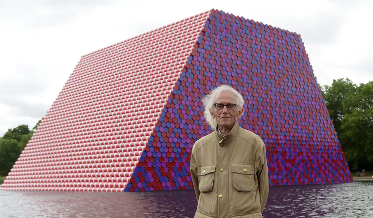 Konstnären Christo död – 84 år gammal
