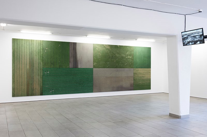 Joakim Sandqvist, Cotton fields, Installationsvy från Galleri Ping Pong , Malmö