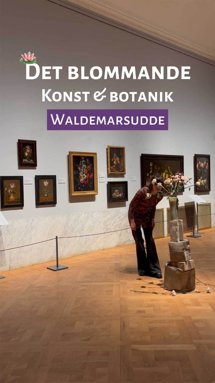 Det blommande på Waldemarsudde
