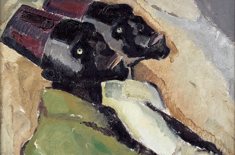 Tora Vega Holmström, Utanför ett musikkafé i Biskra, 1929, Malmö Konstmuseum. Foto: Malmö Museer