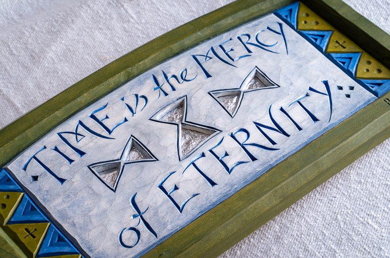 "Time is the Mercy" Ordtavla. Lind.