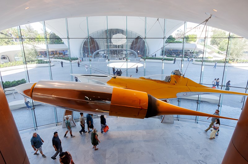 Lucas Museum of Narrative Art. Foto av Hufton+Crow.
