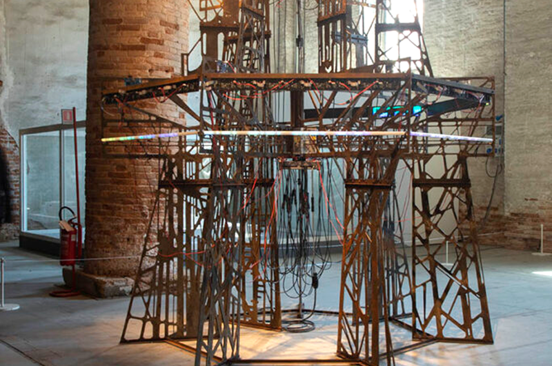 Lee Bul, Aubade V, 2019. Installation view of the 58th International Art Exhibithion - La Biennale di Venezia, May You Live In Interesting Times, 2019