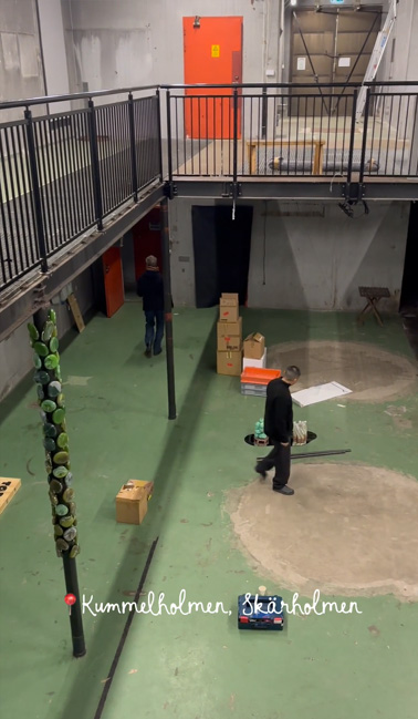 Kummelholmen installation