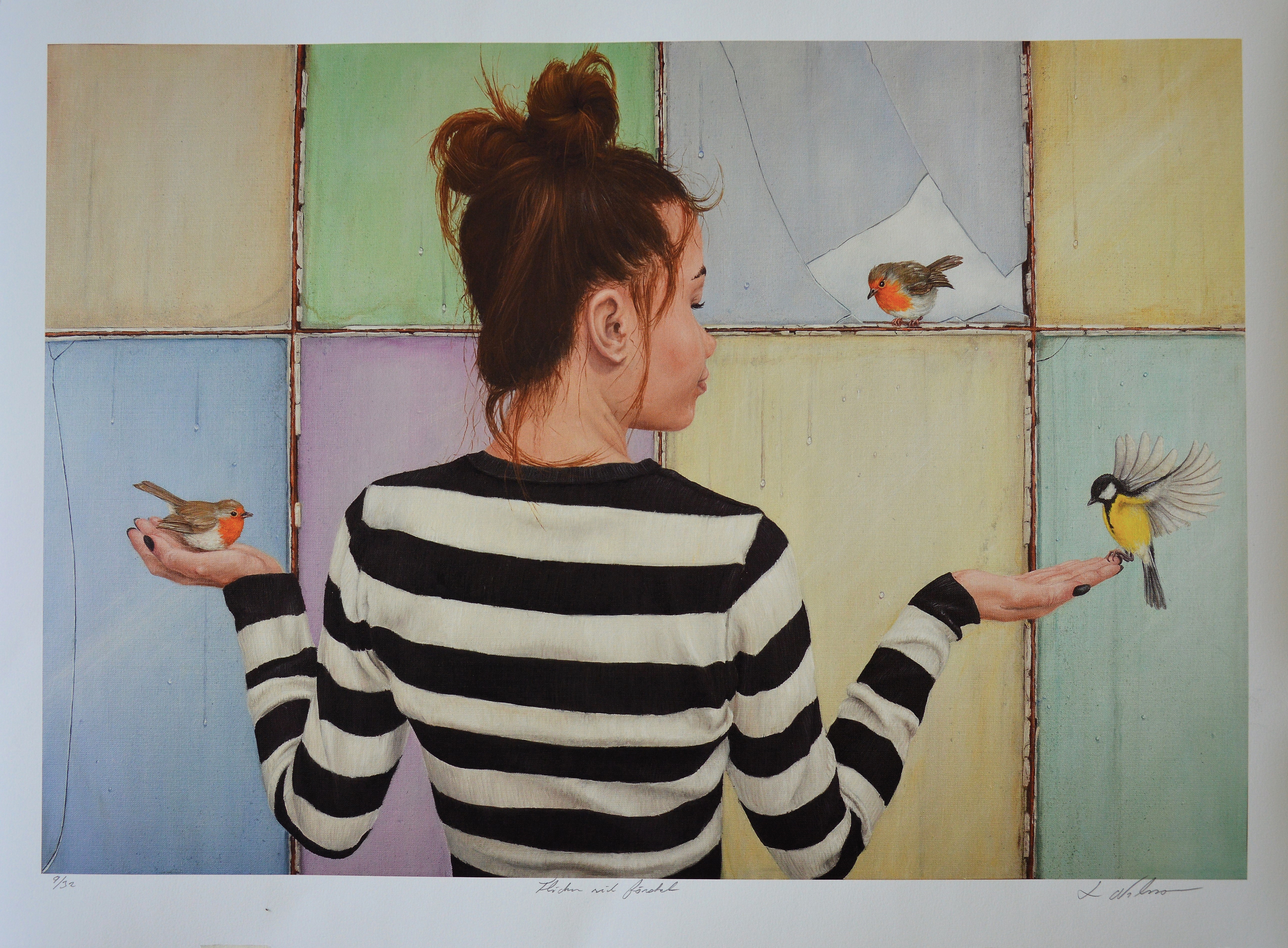 Flickan vid Fönstret