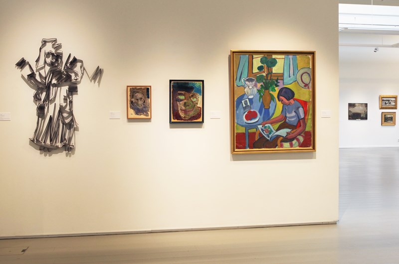 Verk av Siri Derkert, Vera Nilsson och Mollie Faustman i samlingen på Eskilstuna konstmuseum.