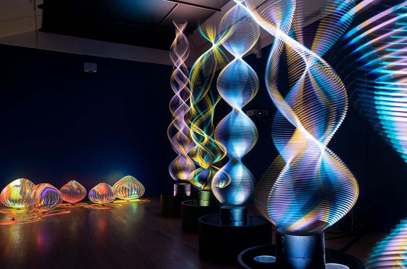 Paul Friedlander, Hand of the Galaxy, foto Hendrik Zeitler. Borås Bright Art