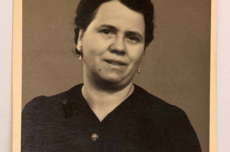 Alva som ung. Årtal och fotograf okänd.