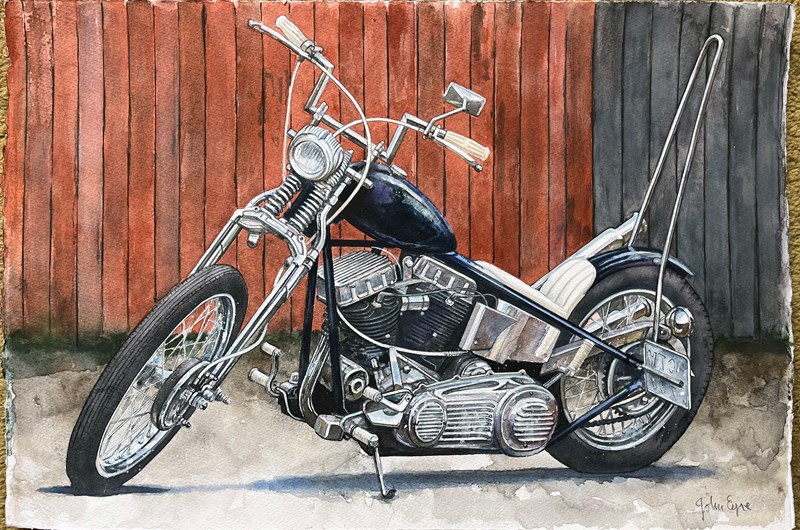 Panhead chopper