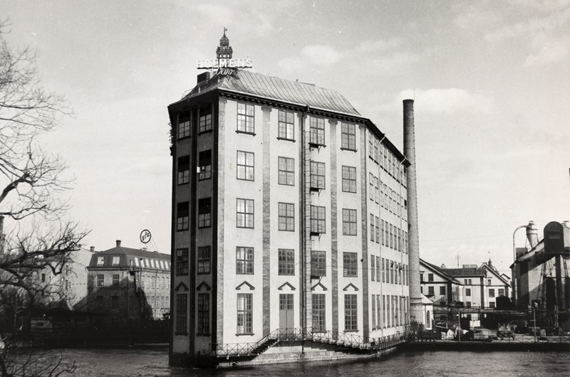 Strykjärnet år 1953. Foto från Norrköpings stadsarkiv.
