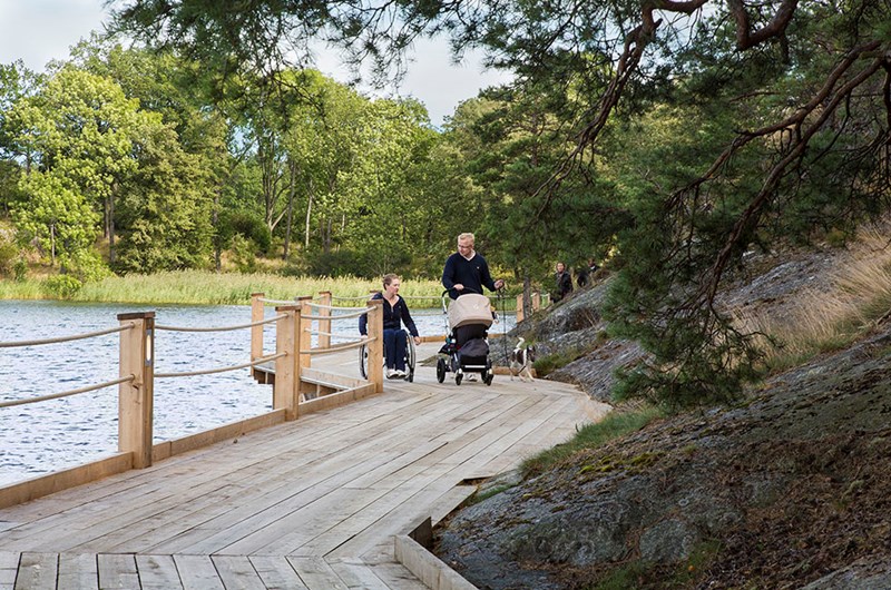 Promenad runt Artipelag. Foto: Björn Lofterud
