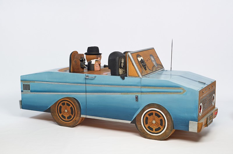  Marisol  The Car, 1964  Collection Museum Boijmans Van Beuningen, Rotterdam  © Estate of Marisol  Foto: Jannes Linders