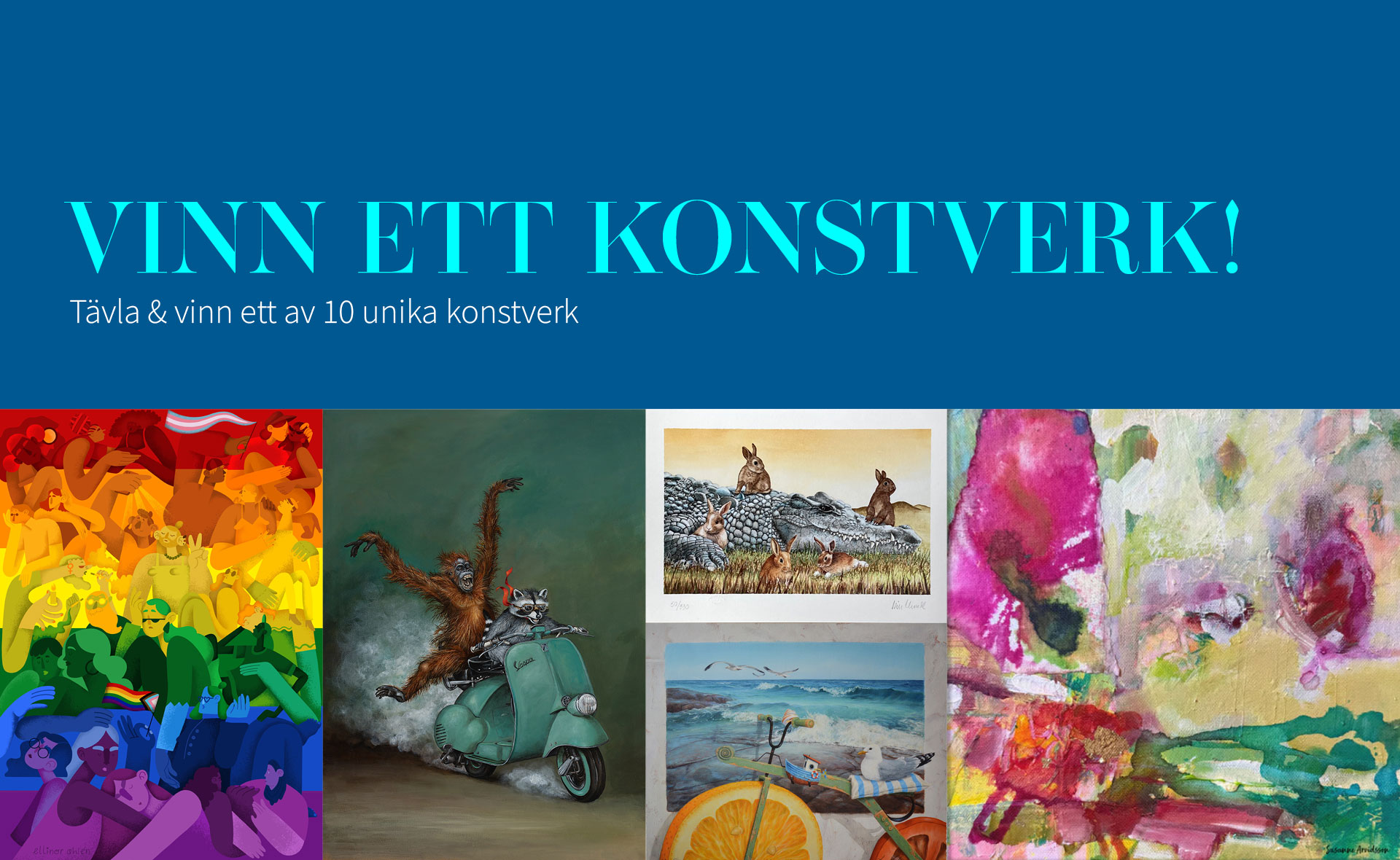 Vinn ett unikt konstverk