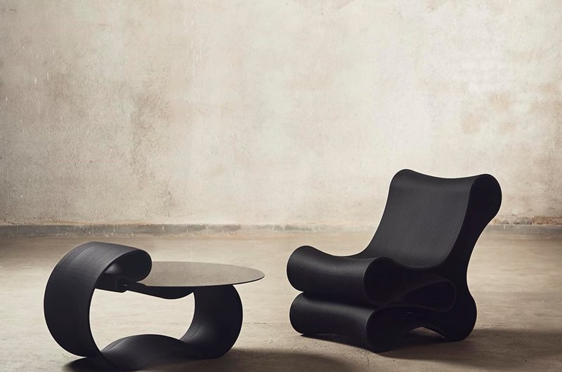 Reform Design Lab, Coffee Table, black