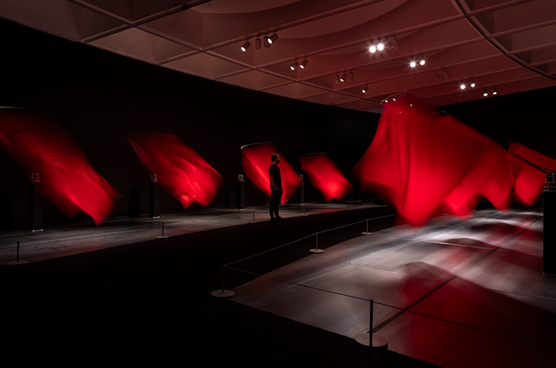 Laurie Anderson, The Weather, 2021-2022, Lauries multimediala utställning på The Hirshorn Museum and Sculpture Garden i Washington D.C