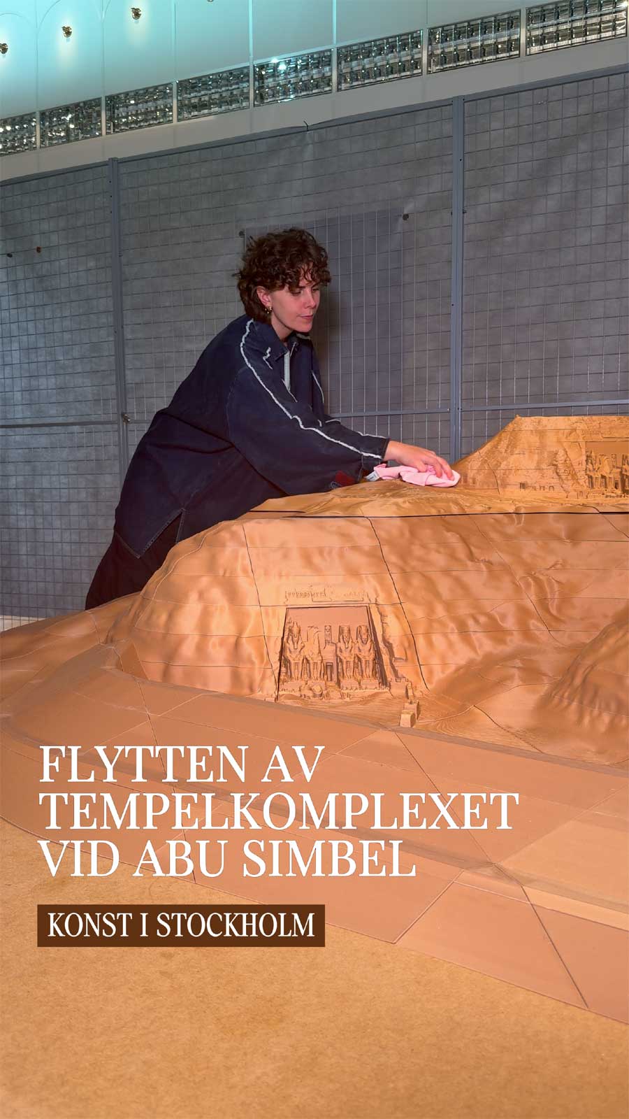 FLYTTEN AV TEMPELKOMPLEXET VID ABU SIMBEL