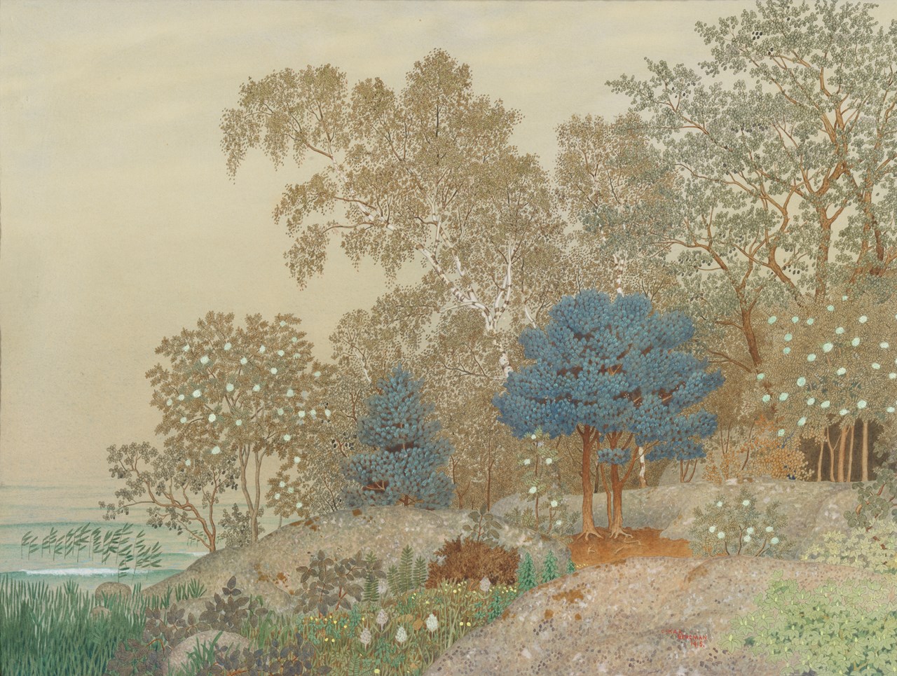 Stilla natur. Oskar Bergman