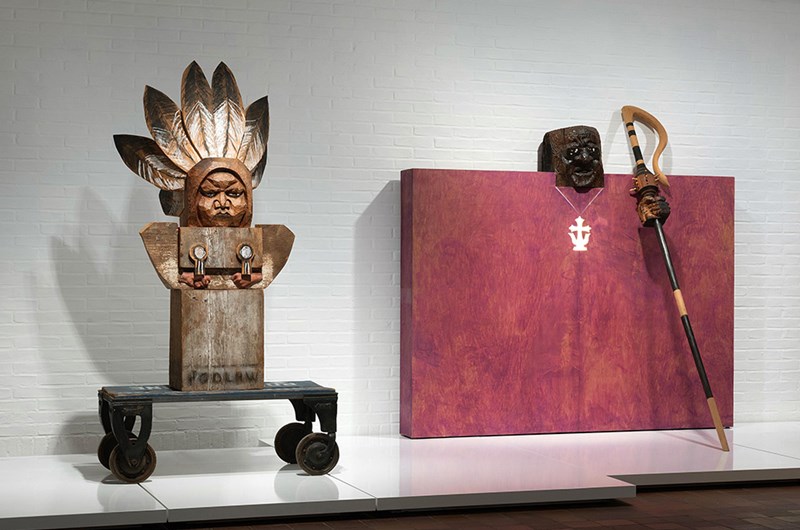 Marisol, Installationsfoto,  Horace Poolaw/Desmond TutuFoto. Camilla Stephan / Louisiana Museum of Modern Art
