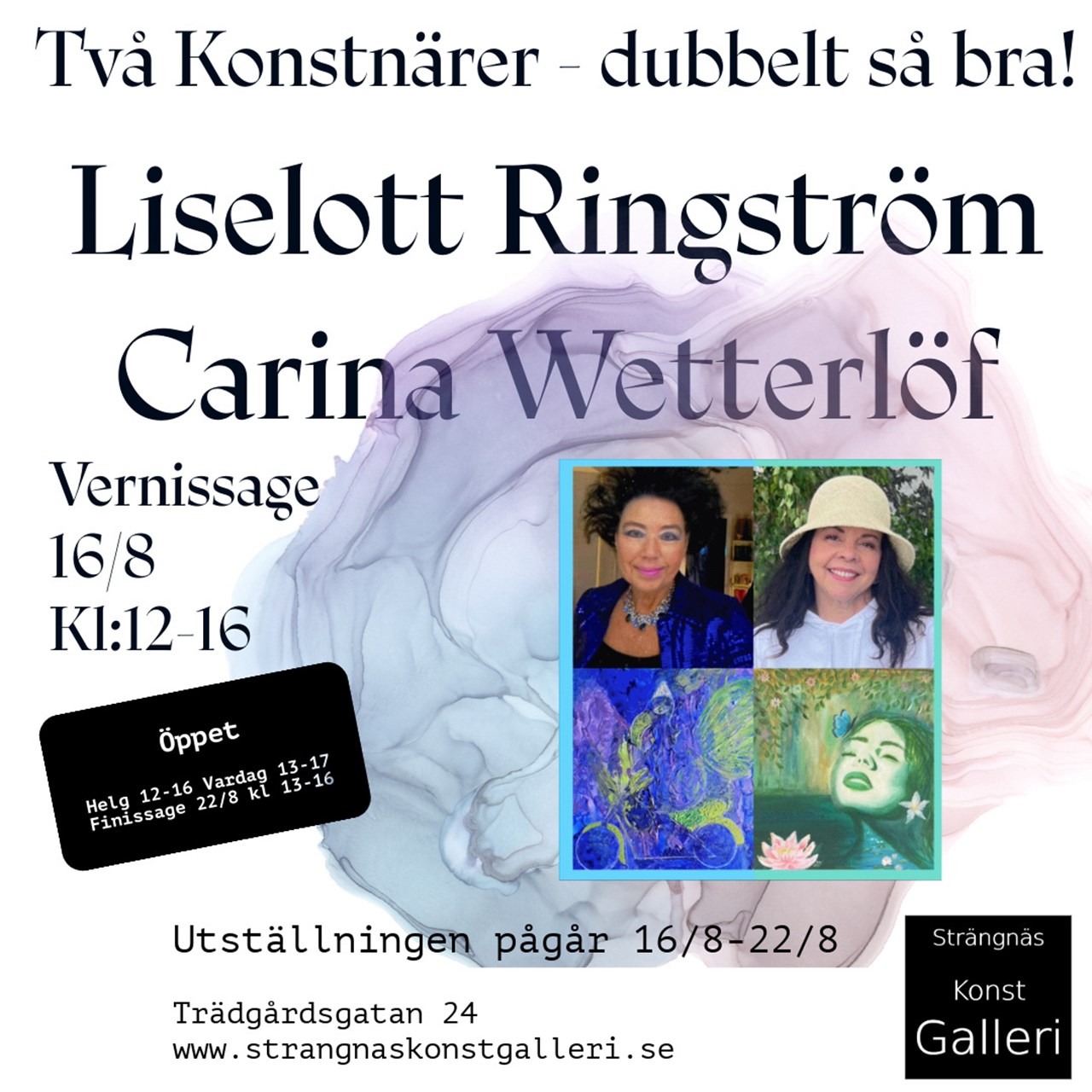 Liselott Ringström och Carina Wetterlöf