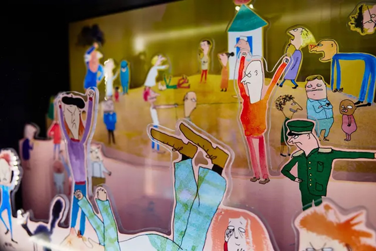 Kollektivet - Bilderboksillustration från Finland