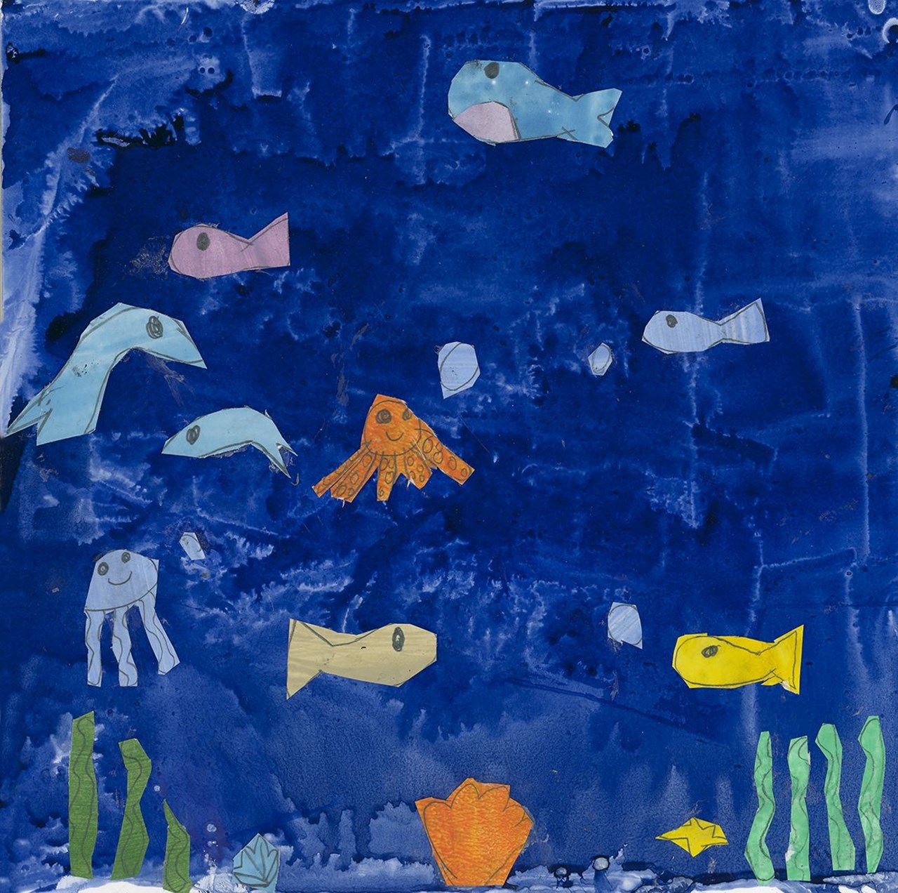 Barns vattenreflektioner