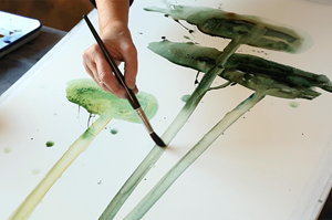 Process – om lusten att måla akvarell