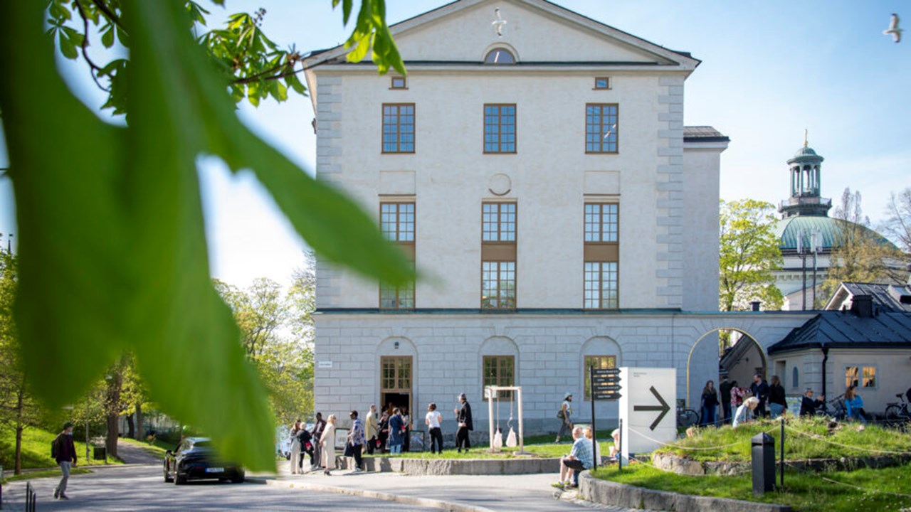 Träkonst och konsert med grenar & stenar
