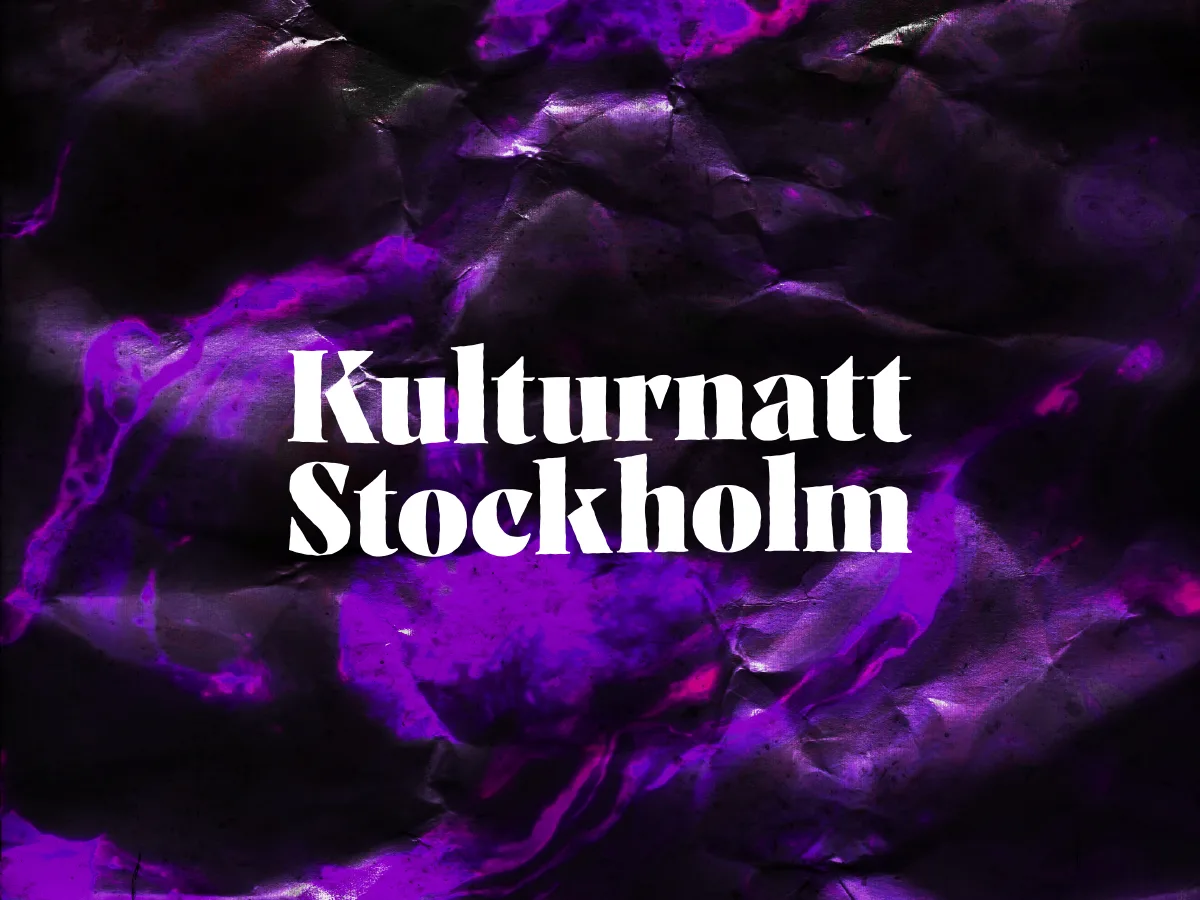 Kulturnatt Stockholm på Färgfabriken