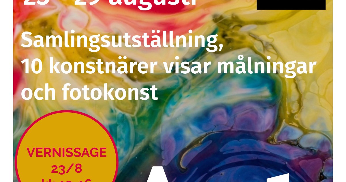 Center Affisch Höstsalong | Konstguiden