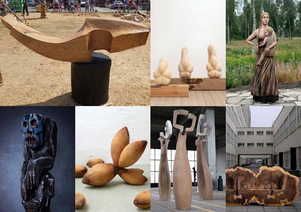 Träskulptur
