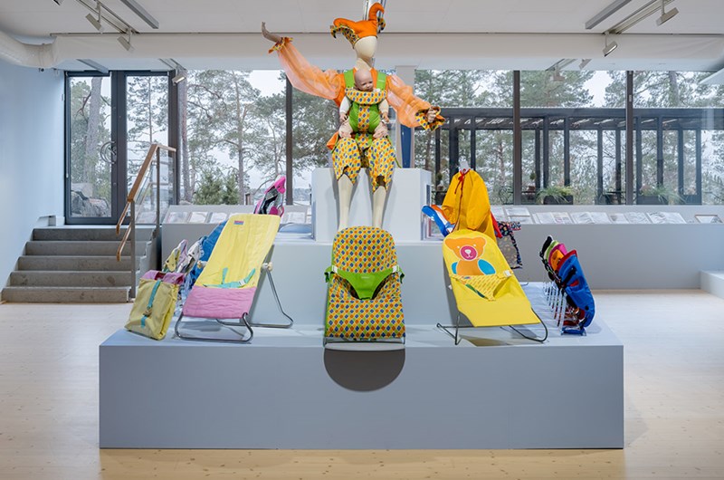 Installationsvy, Lillemor Jakobson - MItt kreativa liv.  Fotograf Jean-Baptiste Bérganger