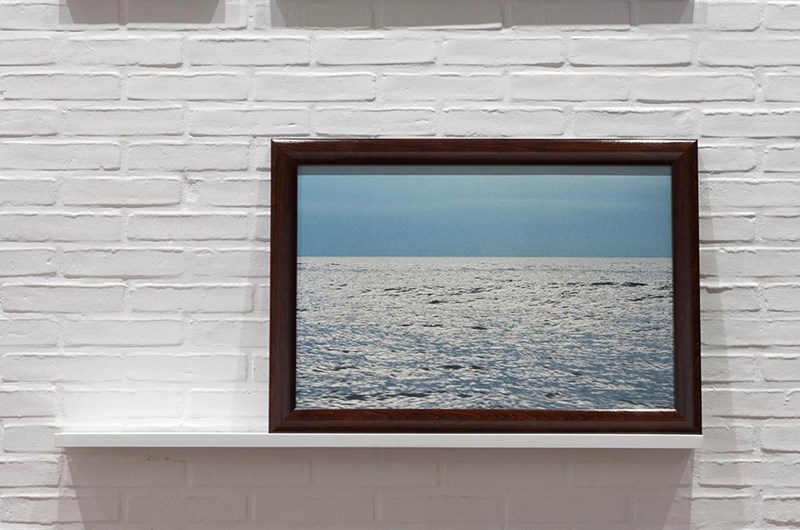 Sofie Calle, The Blind, 1986. Installationsbild, Foto: Camilla Stephan / Louisiana Museum of Modern Art