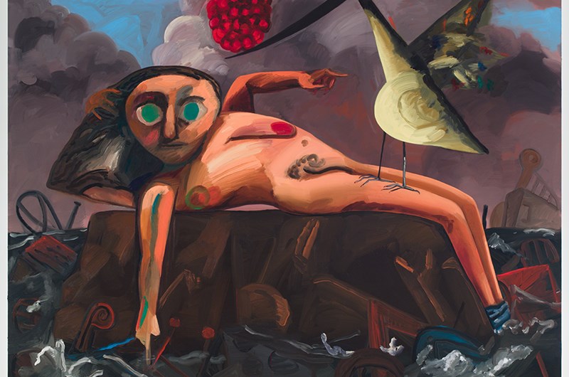 Dana Schutz The Visible World, 2018. © Dana Schutz 
