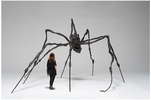 3 meter hög skulptur av Louise Bourgeois såld för 340 miljoner