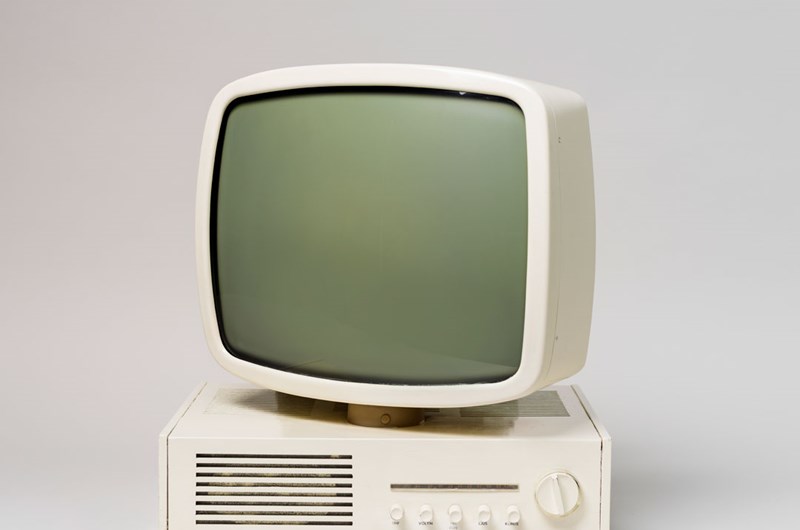 Stig Lindberg, prototyp till TV-apparat med stativ "Luma Vision".