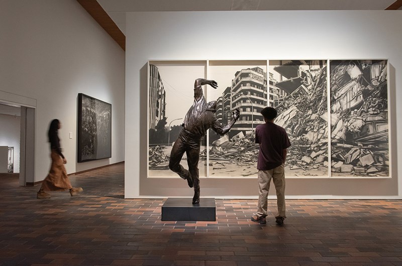 Installationsvy, Robert Longo, Louisiana 