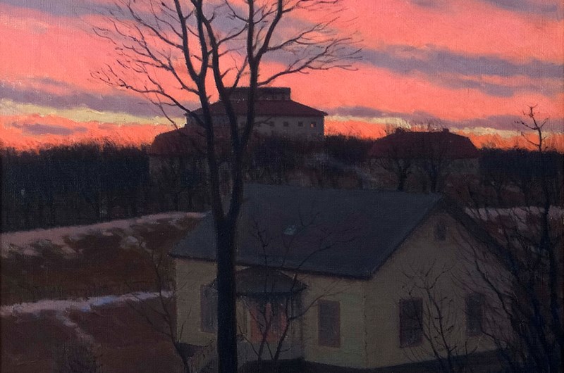 Hjalmar Linde, Afton, 1901, Thielska Galleriet