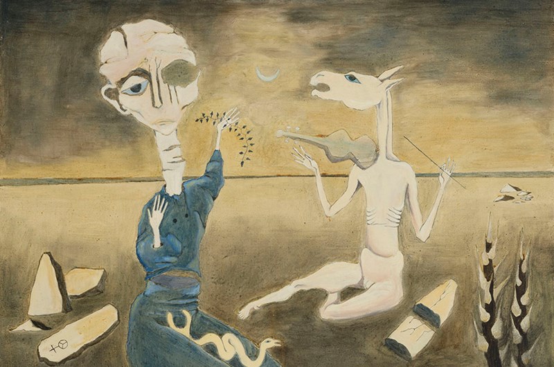 Thea Ekström, utan titel, 1950-tal. Mjellby konstmuseum