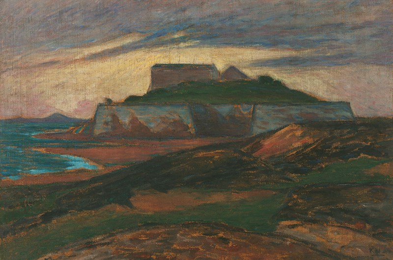 Karl Norström, Varbergs fäste, 1893, Prins Eugens Waldemarsudde