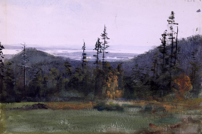 Utsikt. Anders Zorn.