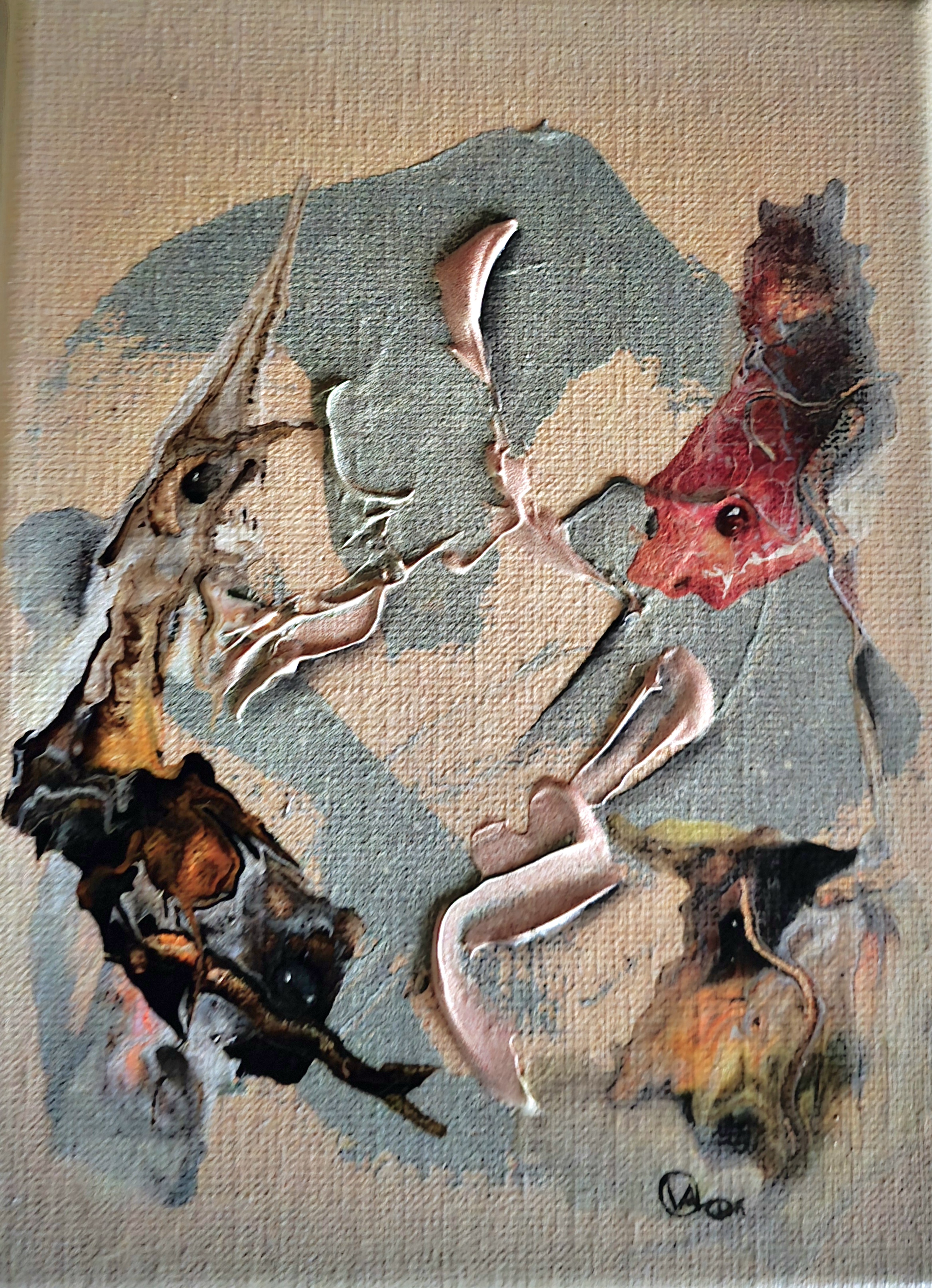 Där materia vaknar / Where matter awakens