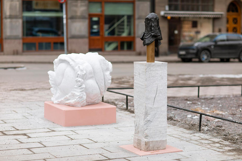 Ny skulptur av Åsa Jungnelius till  Observatorielunden i Stockholm
