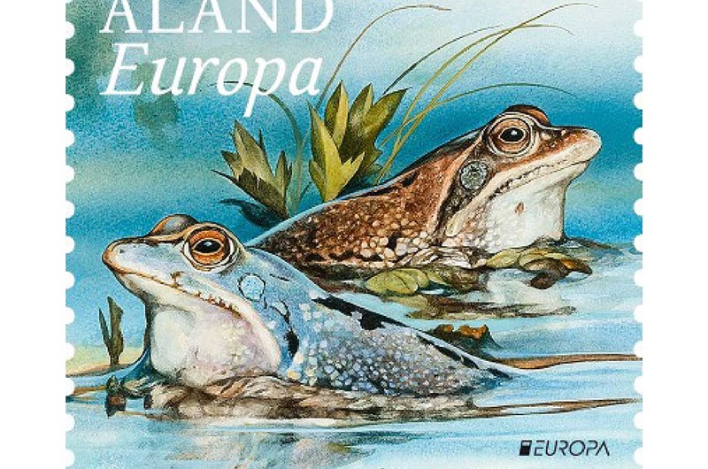 Åkergroda, Åland Post
