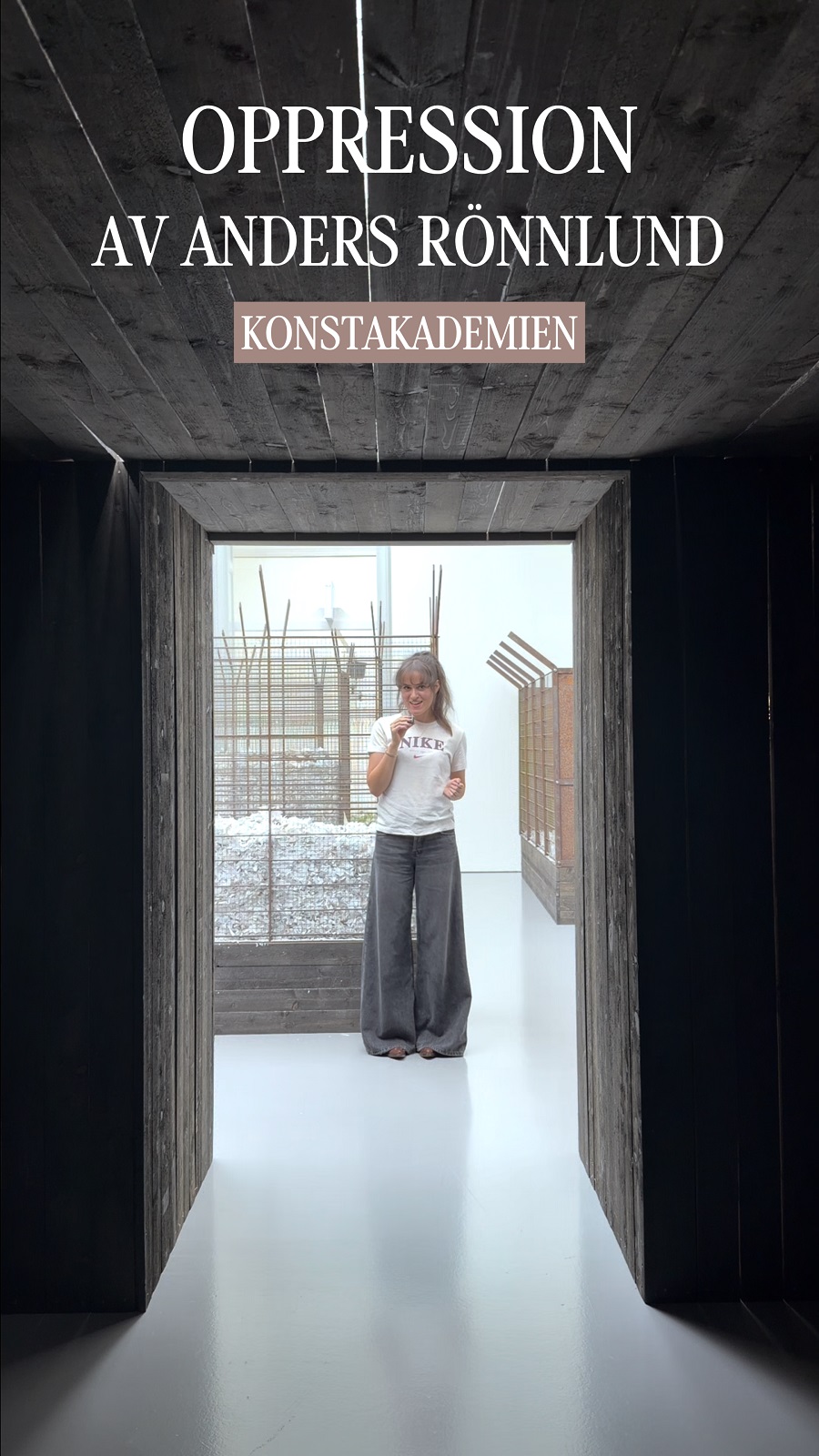 Oppression av Anders Rönnlund på Konstakademin