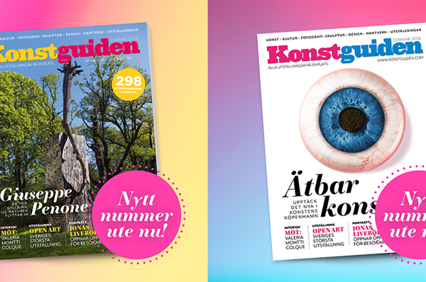 Sommarens utgåva av Konstguiden är ute nu!