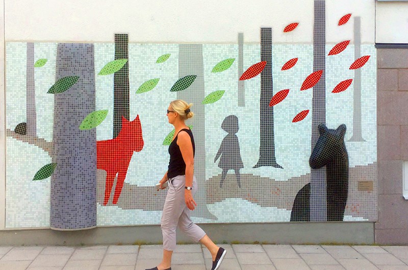 Skogen. Gestaltning i Annedal, Sundbyberg, Heba Fastighets AB.
