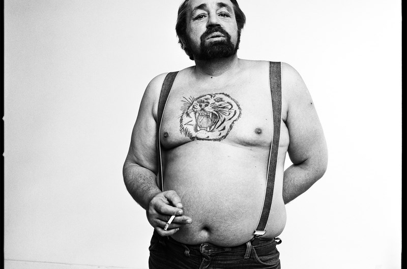 Cornelis Vreeswijk, fotograferad 1976 i Stockholm.   © Hans Gedda