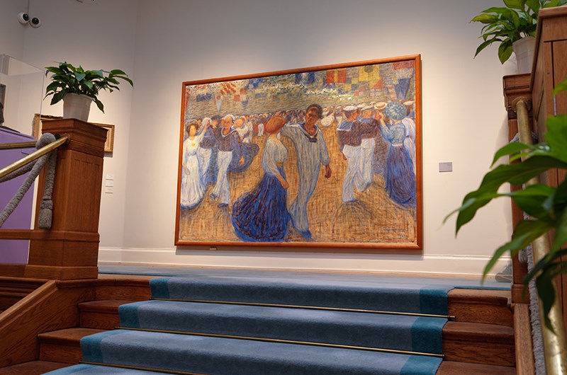 Eugène Jansson, Matrosbal. 1909, Thielska galleriet