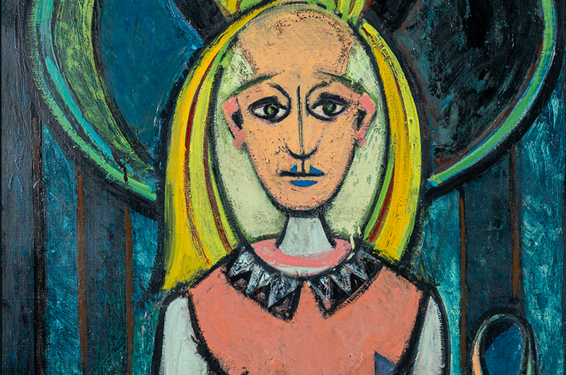 Dora Maar, Portrait de Jacqueline Breton-Lamba, 1939, oil on canvas, 92 x 73 cm, FAMM (Femmes Artistes du Musée de Mougins), France - The Levett Collection © Adagp.