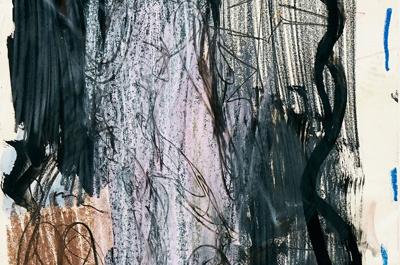 Per Kirkeby, Untitled, 1985, Collection de Bueil & Ract-Madoux